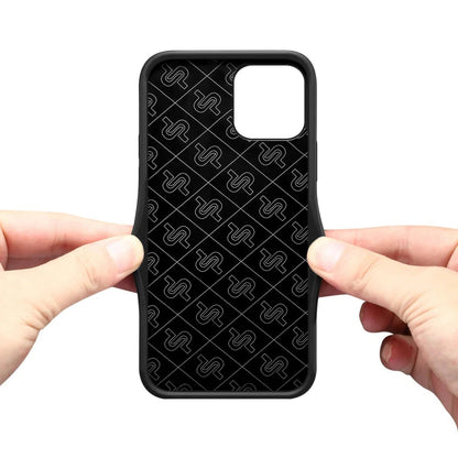 iPhone 14/ Pro/ Plus/ Pro Max - PU Lederoptik Schutz Hülle mit Kartenfach - Top Hüllen