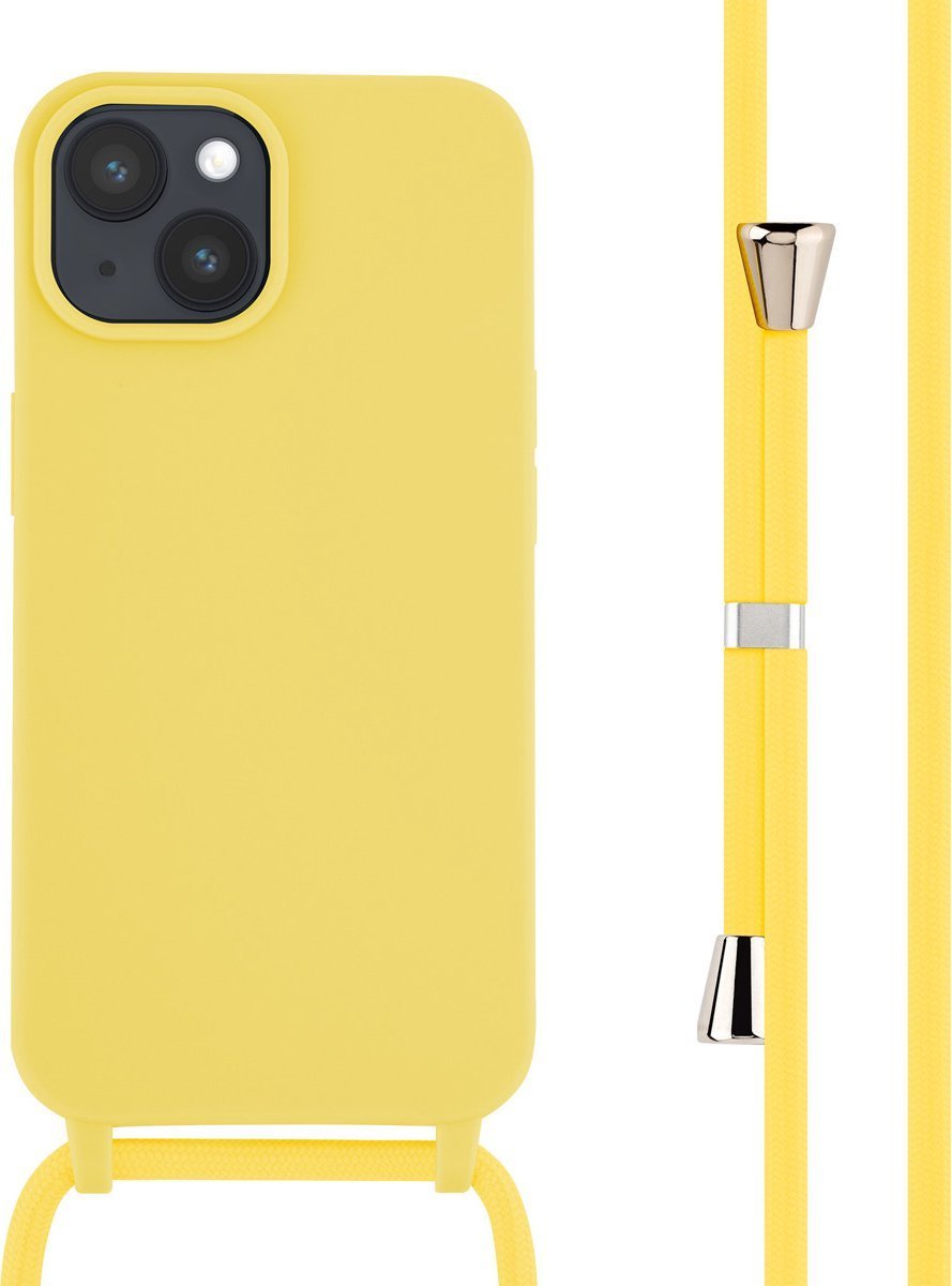 iPhone 15/ Pro/ Plus/ Pro Max - Cross Body Trend TPU Hülle mit Umhänge Kette, Trageband, Kordel - Top Hüllen