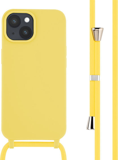 iPhone 15/ Pro/ Plus/ Pro Max - Cross Body Trend TPU Hülle mit Umhänge Kette, Trageband, Kordel - Top Hüllen
