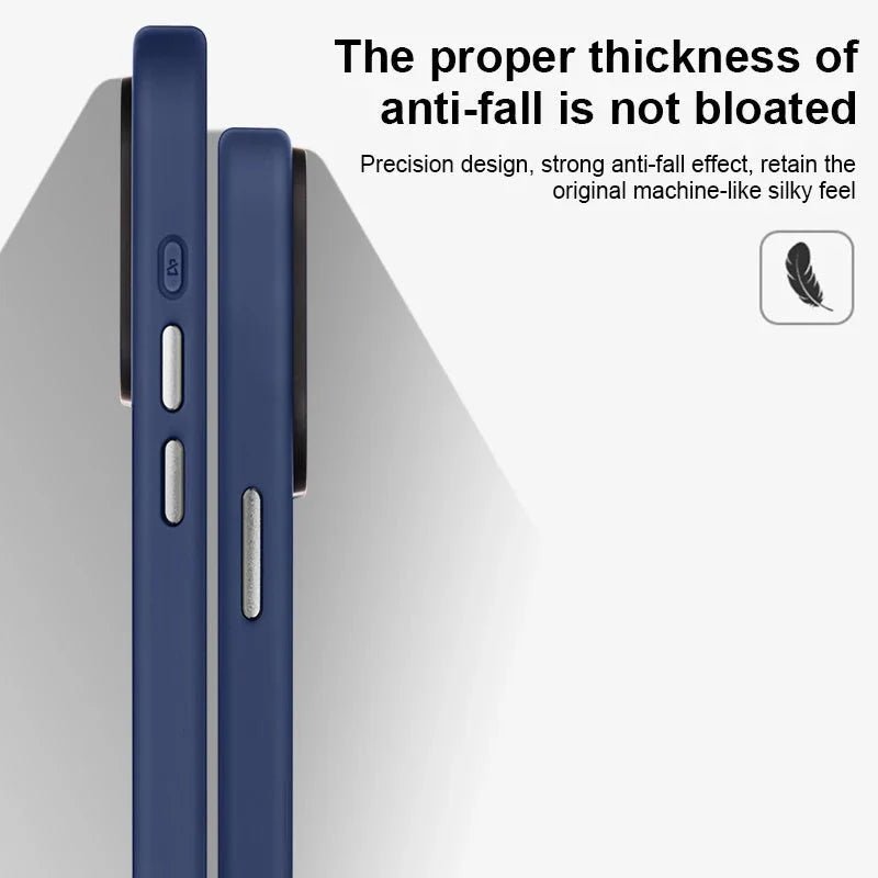 iPhone 15/ Pro/ Plus/ Pro Max - MagSafe Stoßfeste Silikon Hülle Magnetisch - Top Hüllen