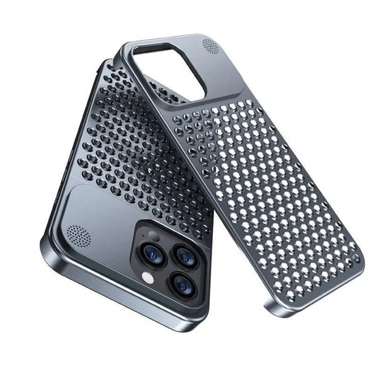 iPhone 15/ Pro/ Plus/ Pro Max - Metall Hülle Aluminium Stoßfester Schutz - Top Hüllen