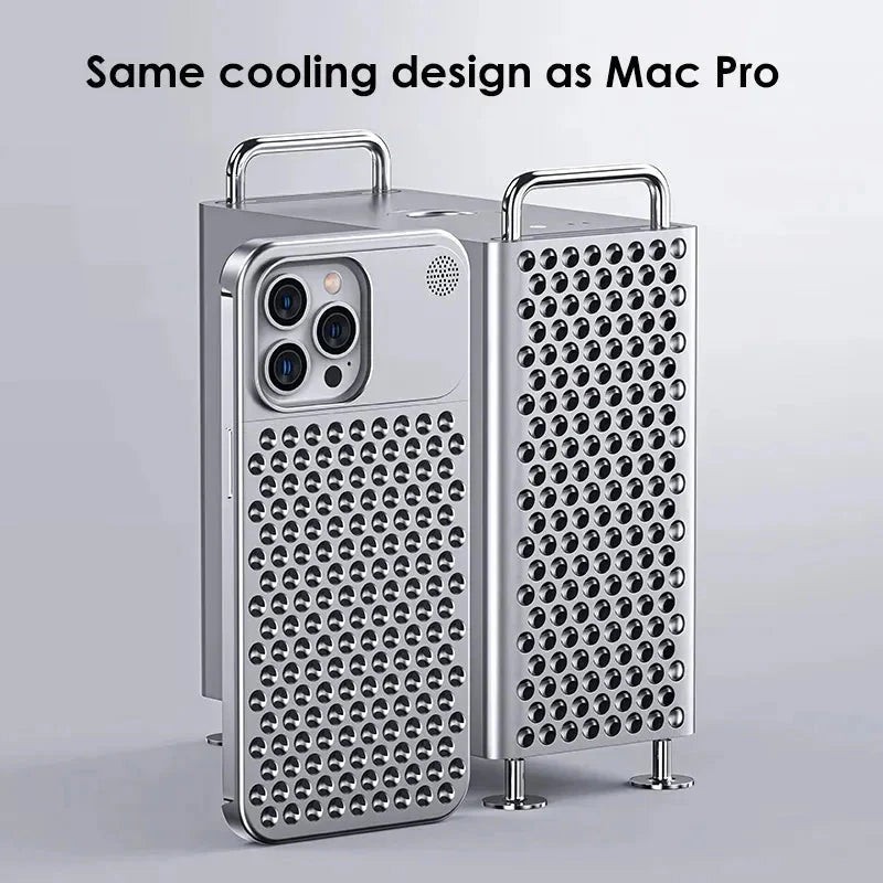 iPhone 15/ Pro/ Plus/ Pro Max - Metall Hülle Aluminium Stoßfester Schutz - Top Hüllen