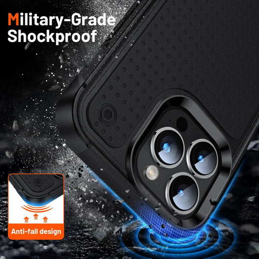 iPhone 15/ Pro/ Plus/ Pro Max - Stoßfeste Panzerung Hard PC TPU Cover - Top Hüllen