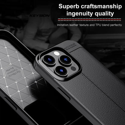 iPhone 15/ Pro/ Plus/ Pro Max - TPU Backcover Hülle, Stoßfest, Luxus Schutz - Top Hüllen
