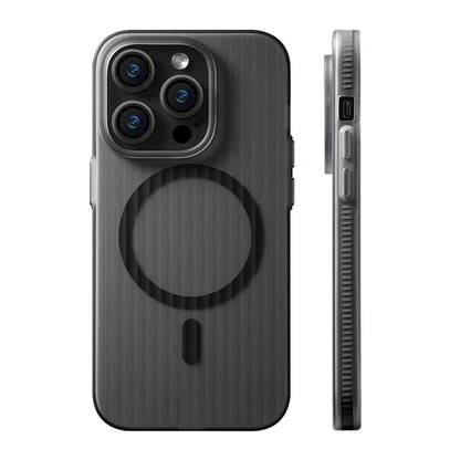 iPhone 15/ Pro/ Plus/ Pro Max - Transparente MagSafe Hülle mit Stoßdämpfer - Top Hüllen
