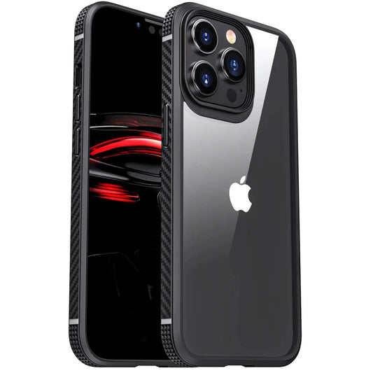 iPhone 15/ Pro/ Plus/ Pro Max - Transparente Stoßfeste Silikon Schutz Hülle, Bumper - Top Hüllen