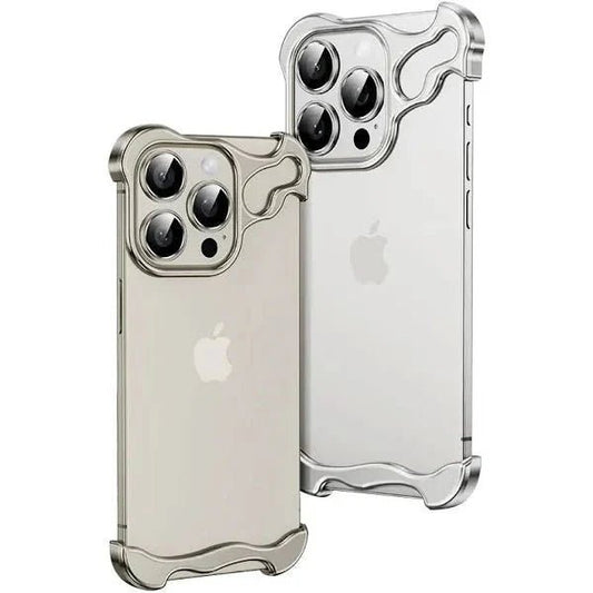 iPhone 15/ Pro/ Pro Max - Luxus Aluminium Metall Schutz Hülle Legierung Stoßstange - Top Hüllen