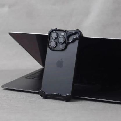 iPhone 15/ Pro/ Pro Max - Luxus Aluminium Metall Schutz Hülle Legierung Stoßstange - Top Hüllen