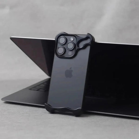 iPhone 15/ Pro/ Pro Max - Luxus Aluminium Metall Schutz Hülle Legierung Stoßstange - Top Hüllen