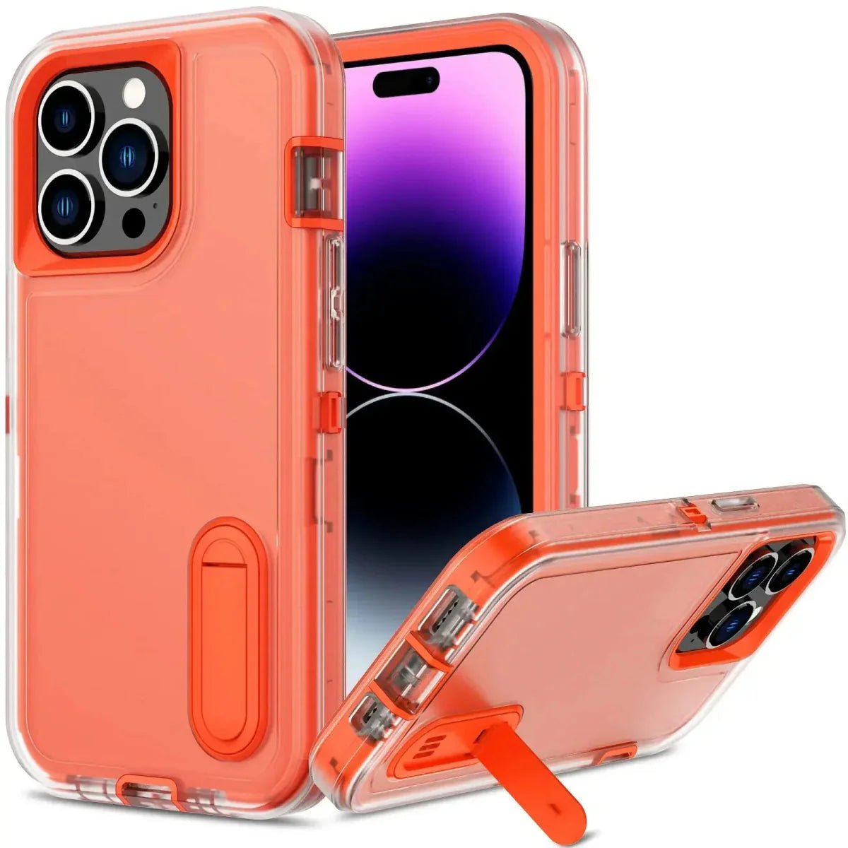 iPhone 16/ Pro/ Plus/ Pro Max - 360 - Grad Vollständige Robuste Hülle mit Displayschutz - Top Hüllen