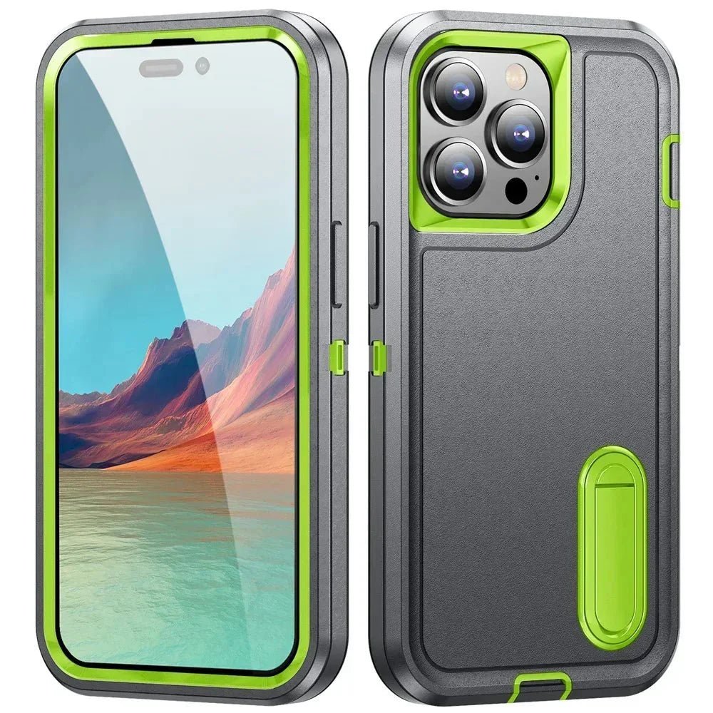iPhone 16/ Pro/ Plus/ Pro Max - 360 - Grad Vollständige Robuste Hülle mit Displayschutz - Top Hüllen