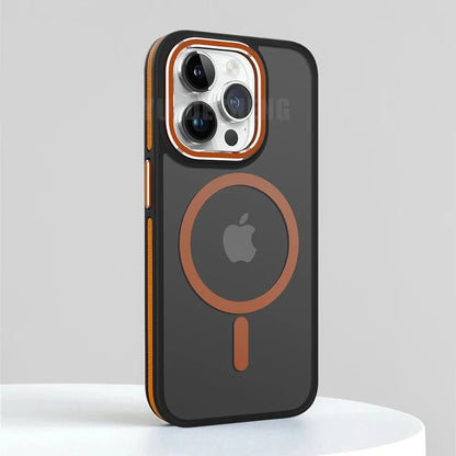 iPhone 16/ Pro/ Plus/ Pro Max - Dünne MagSafe Stoßfeste Silikon Schutz Hülle - Top Hüllen