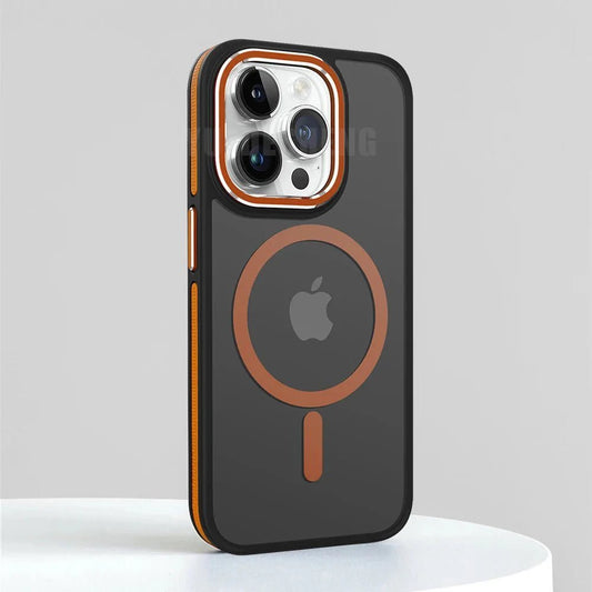 iPhone 16/ Pro/ Plus/ Pro Max - Dünne MagSafe Stoßfeste Silikon Schutz Hülle - Top Hüllen