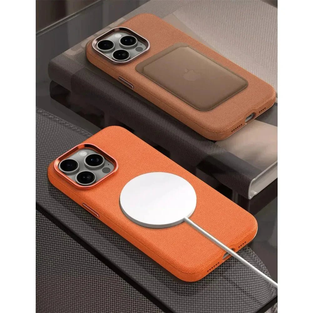 iPhone 16/ Pro/ Plus/ Pro Max - Elegante MagSafe Schutz Hülle, Dünn - Top Hüllen