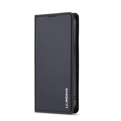 iPhone 16/ Pro/ Plus/ Pro Max - Klapphülle mit Magnetischer Abdeckung und Kartenfach - Top Hüllen