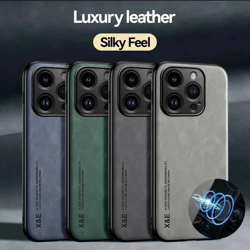 iPhone 16/ Pro/ Plus/ Pro Max - Magnetische Schutz Hülle, Stoßfest, Elegant - Top Hüllen