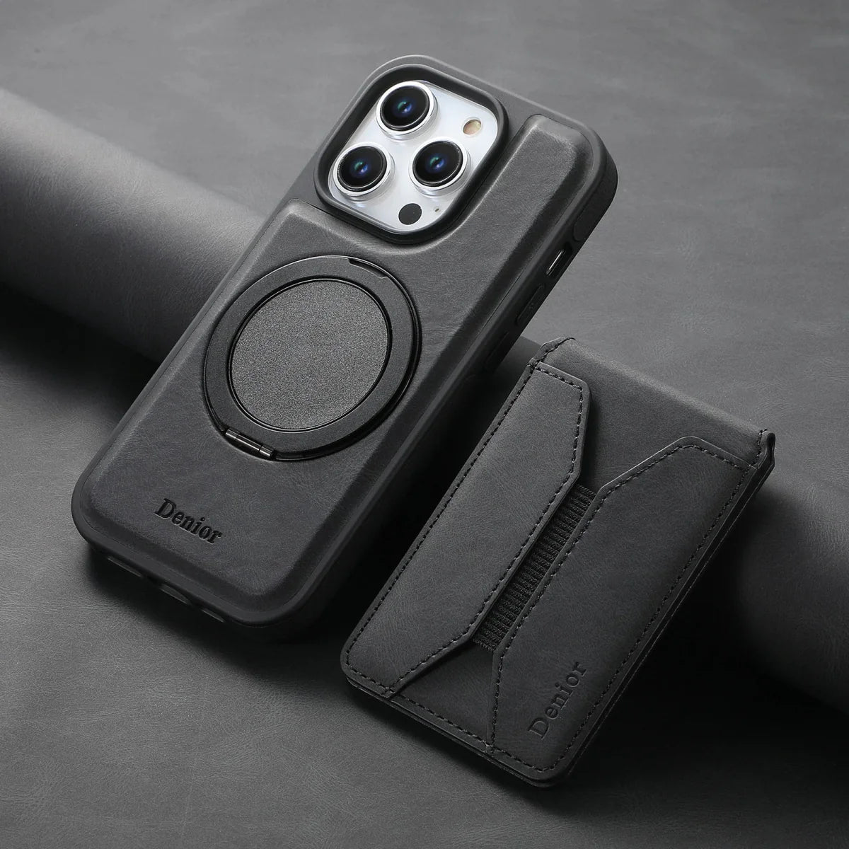iPhone 16/ Pro/ Plus/ Pro Max - MagSafe Schutz Hülle, Mit Magnet Portmonnaie/ Kartenfach - Top Hüllen