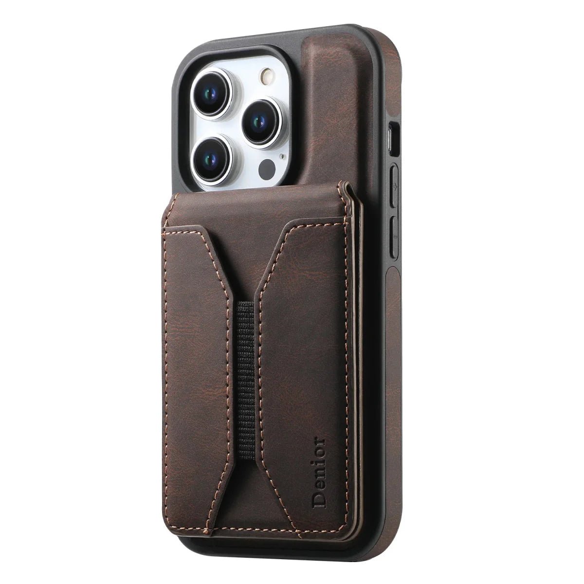 iPhone 16/ Pro/ Plus/ Pro Max - MagSafe Schutz Hülle, Mit Magnet Portmonnaie/ Kartenfach - Top Hüllen