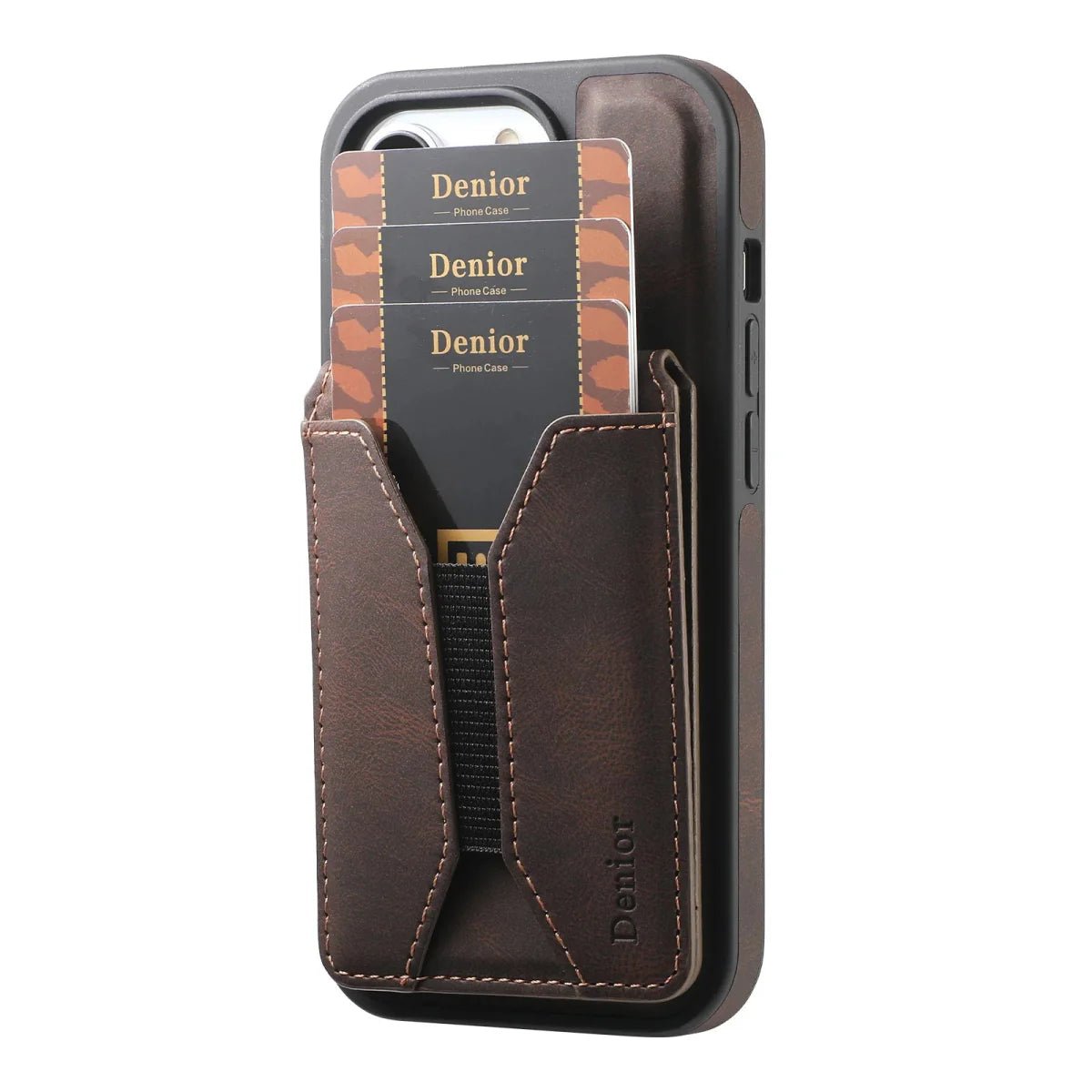 iPhone 16/ Pro/ Plus/ Pro Max - MagSafe Schutz Hülle, Mit Magnet Portmonnaie/ Kartenfach - Top Hüllen