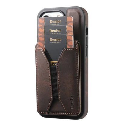 iPhone 16/ Pro/ Plus/ Pro Max - MagSafe Schutz Hülle, Mit Magnet Portmonnaie/ Kartenfach - Top Hüllen
