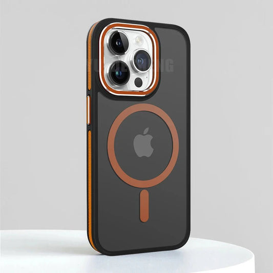 iPhone 16/ Pro/ Plus/ Pro Max - MagSafe Stoßfeste Silikon Hülle Magnetisch - Top Hüllen