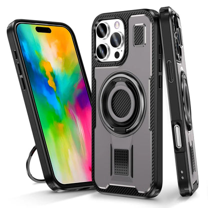 iPhone 16/ Pro/ Plus/ Pro Max - Robuste MagSafe Schutz Hülle mit Ring - Top Hüllen
