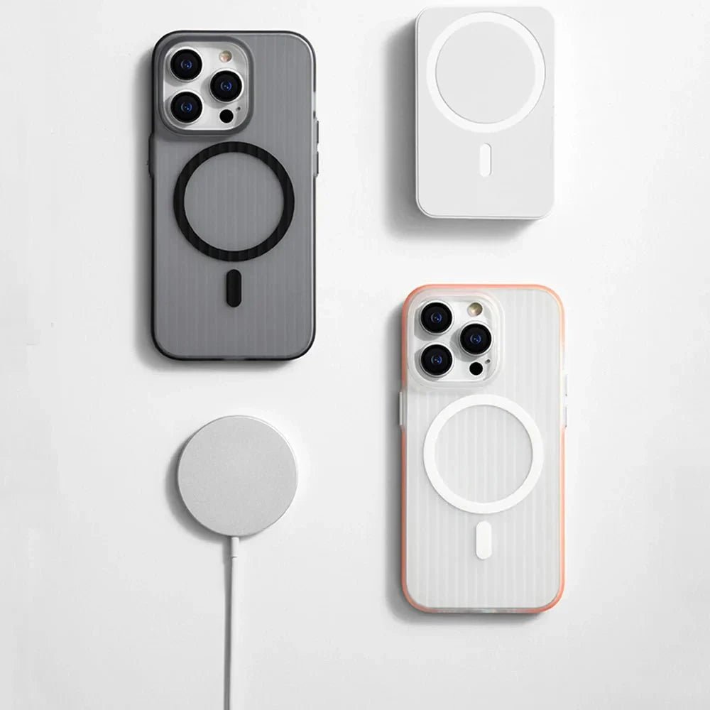 iPhone 16/ Pro/ Plus/ Pro Max - Transparente MagSafe Schutz Hülle, Stoßfest - Top Hüllen
