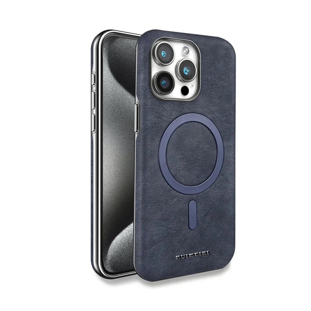 iPhone 16/ Pro/ Plus/ Pro Max - Vintage MagSafe Schutz Hülle, Stoßfest - Top Hüllen
