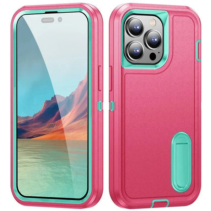 iPhone 16/ Pro/ Plus/ Pro Max - Vollständige Robuste Schutzhülle mit Display Schutz - Top Hüllen