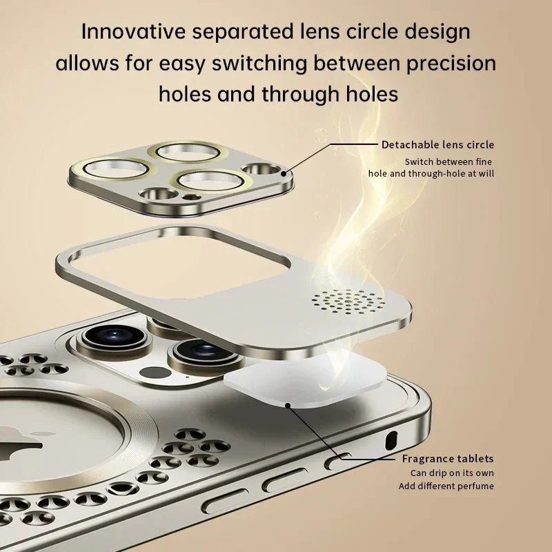 iPhone 16/ Pro/ Pro Max - Metall MagSafe Schutz Hülle, Aluminium, Stoßfest - Top Hüllen