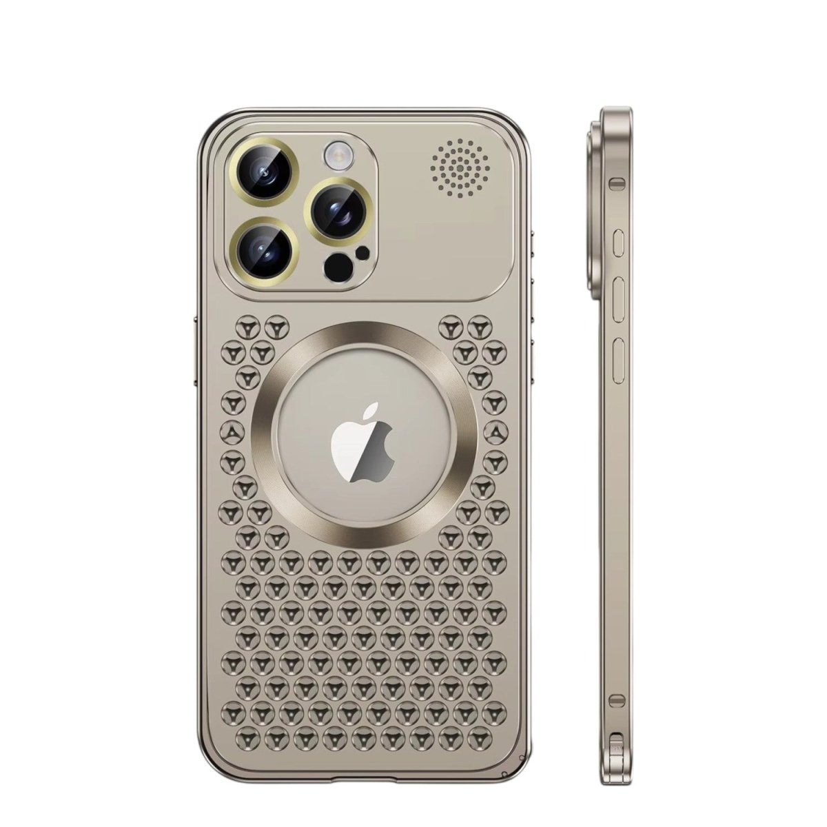 iPhone 16/ Pro/ Pro Max - Metall MagSafe Schutz Hülle, Aluminium, Stoßfest - Top Hüllen