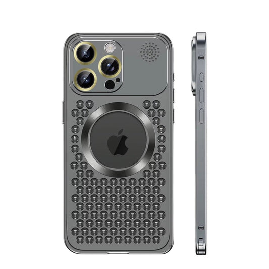iPhone 16/ Pro/ Pro Max - Metall MagSafe Schutz Hülle, Aluminium - Top Hüllen